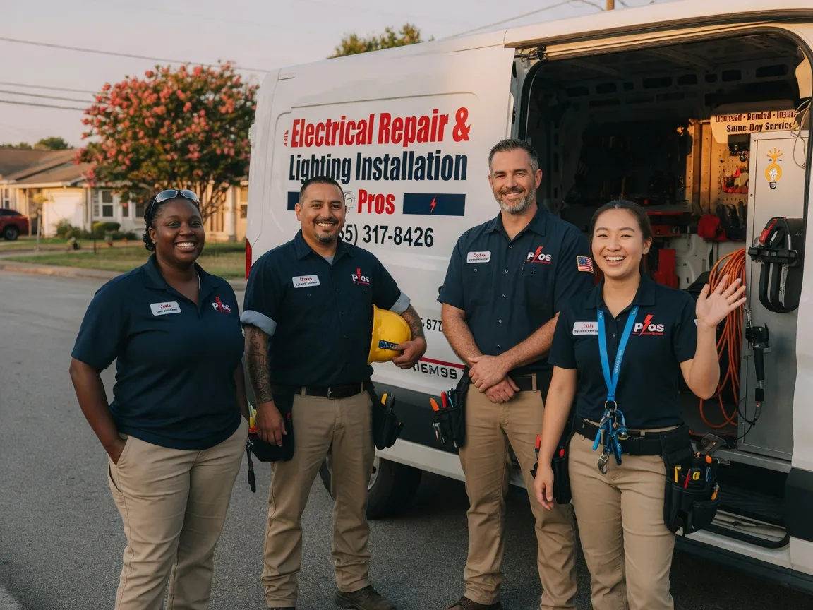 Licensed Electrician company in Schwertner, TX